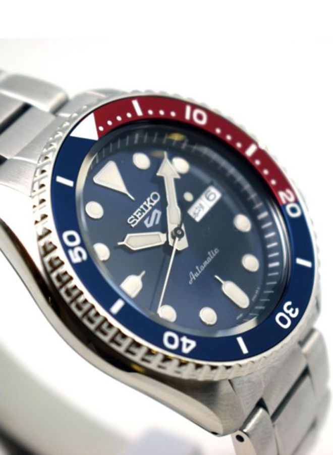 سيكو ساعة يد بعقارب مقاومة للماء بسوار من الاستانلس ستيل 5 سبورتس طراز SRPD53K1 للرجال - Image 3