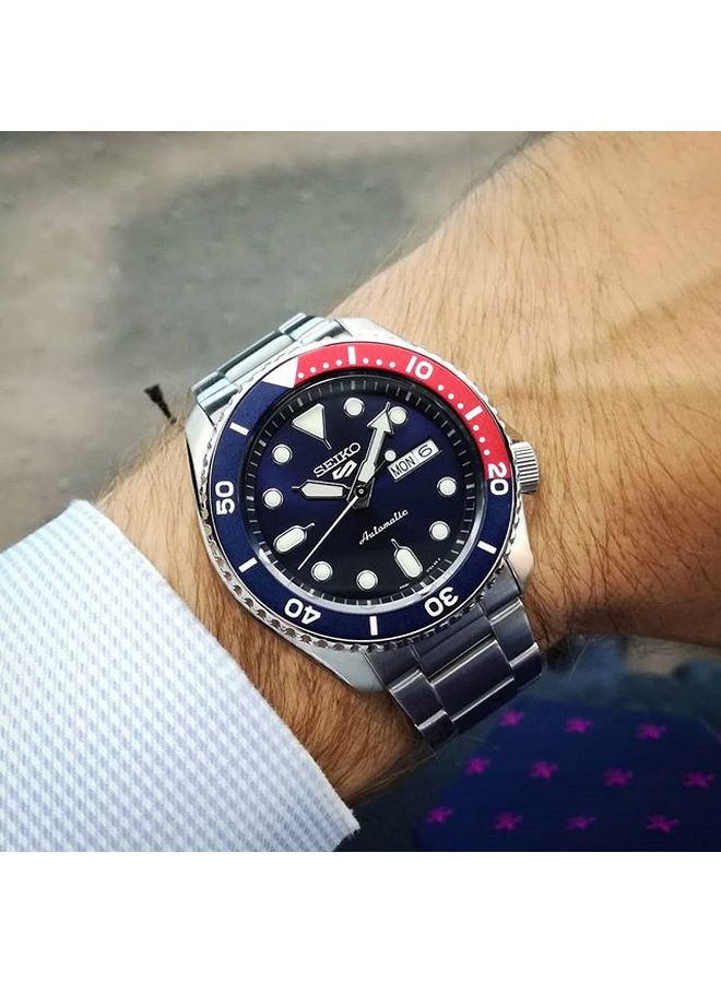 سيكو ساعة يد بعقارب مقاومة للماء بسوار من الاستانلس ستيل 5 سبورتس طراز SRPD53K1 للرجال - Image 5