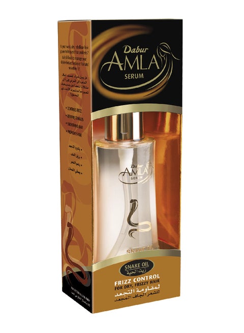 Amla Snake Oil - Frizz Control Hair Serum 50 ml | Smoothens Hair, Removes Tangles & Provides Shine | For Dry, Frizzy Hair 50.0ml