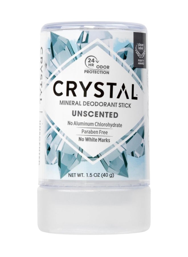 CRYSTAL ESSENCE Pack Of 2 Aluminium Chloride Deodorant Stick 2X40G  - Image 2