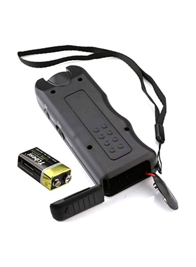 هابيي جهاز رادع وصاد للكلاب محمول باليد يعمل بالموجات فوق الصوتية ومزود بفلاش بإضاءة LED أسود - Image 5