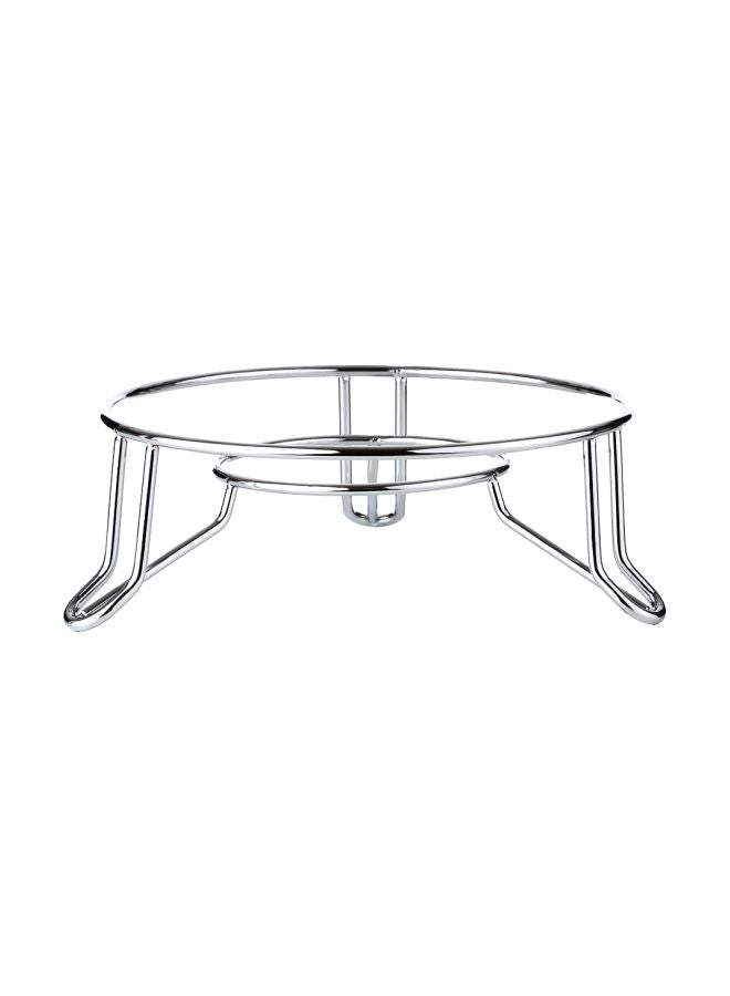 Chrome Plated Pot Rack Chrome 30x10x30cm - Image 1