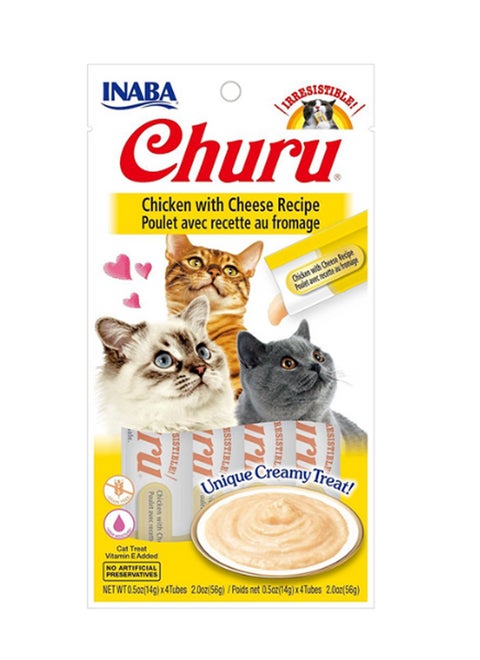 Churu Chicken With Cheese Recipe Cat Treats 56g