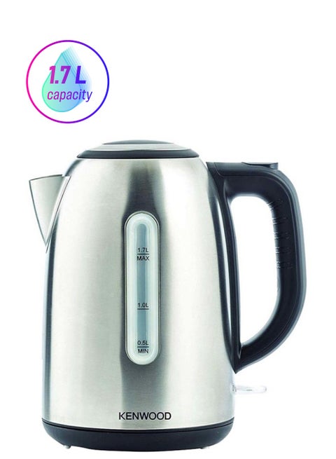 غلاية كهربائية بقدرة 2.2 كيلووات 1.7 L 2200 W ZJM01 أسود/فضي