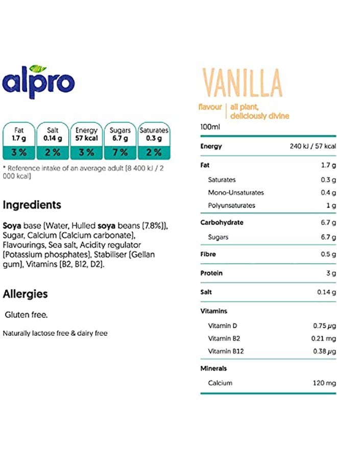 Alpro Soya Vanilla Drink 1Liters - Image 4