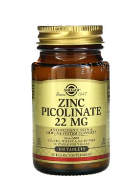 Zinc picolinate 22 mg 100s