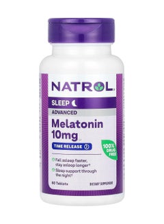 NATROL Melatonin Advanced Sleep 10mg - 60 Tablets, Packaging May Vary  - Image 3