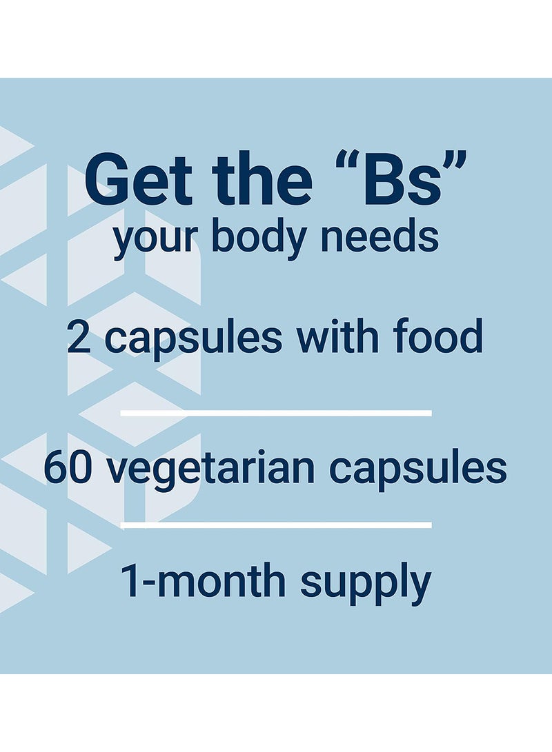 Life Extension BioActive Complete, B-Complex, 60 Vegetarian Capsules Packaging May Vary - Image 4