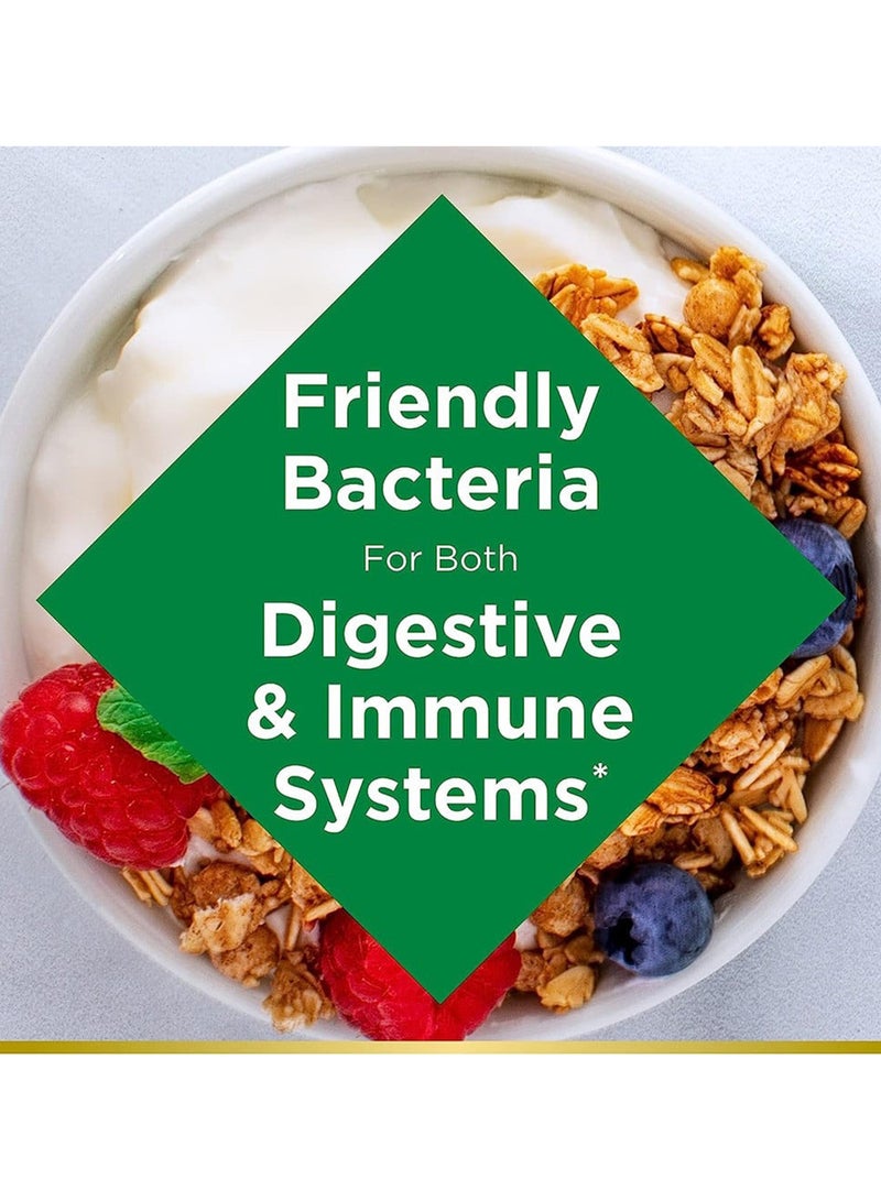 NATURE'S BOUNTY Acidophilus Probiotic Dietary Supplement - 120 Tablets  - Image 4