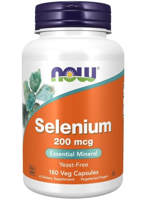 Selenium 200 Mcg 180 Veg Capsules Packaging May Vary