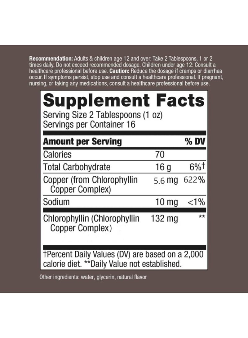 Nature's Way - Chlorofresh Liquid Internal Deodorant, Unflavored 16 oz Packaging May Vary - Image 1