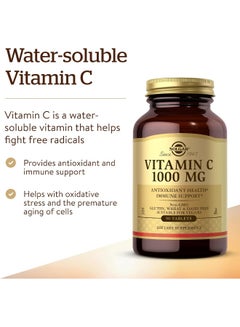 Solgar Vitamin C 1000 Mg, 90 Tablets Packaging May Vary  - Image 4