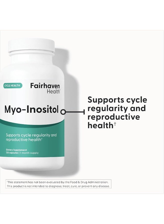 فايرهايفن هيلث مُكمل غذائي ميو اينوزيتول - 120 كبسولة - Image 4