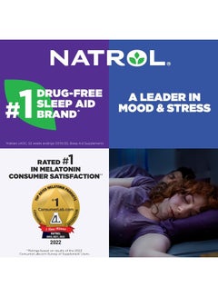 NATROL Sleep Melatonin Time Release, 3mg, 100 Tablets Packaging May Vary  - Image 4