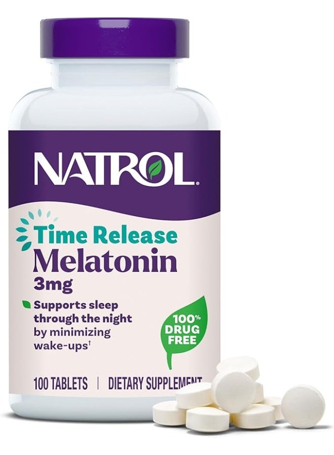 Natrol Melatonin 3 mg Time Release - Image 1