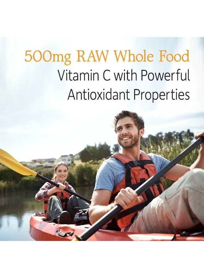 جاردن أوف لايف فيتامين كود فيتامين سي الخام 500 ملجم - 120 كبسولة نباتية - Image 5