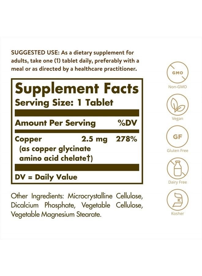 Solgar Chelated Iron Support Red Blood Cells Gentle in the Stomach 100 Tablets - Image 2