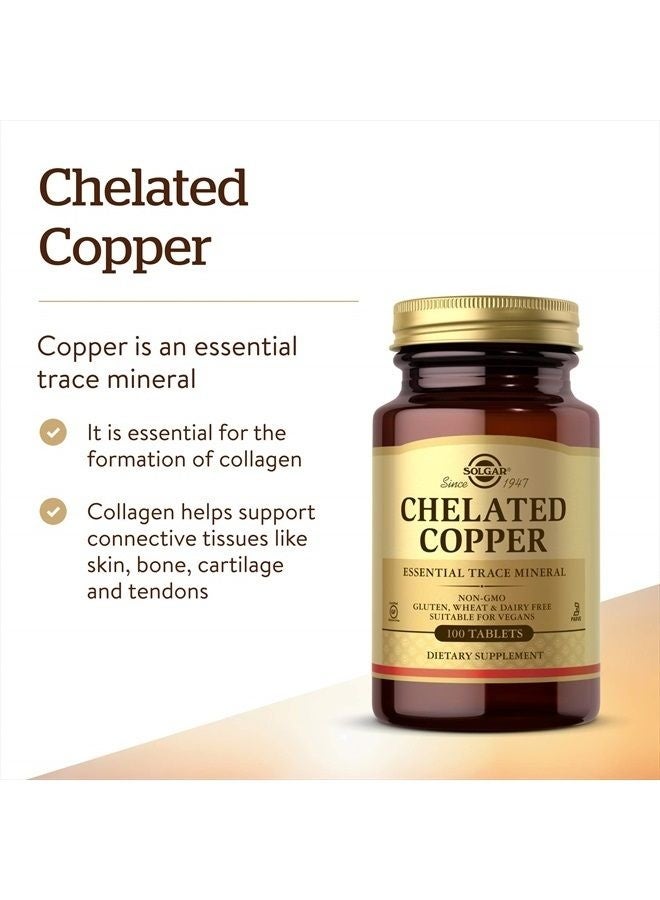 Solgar Chelated Iron Support Red Blood Cells Gentle in the Stomach 100 Tablets - Image 3