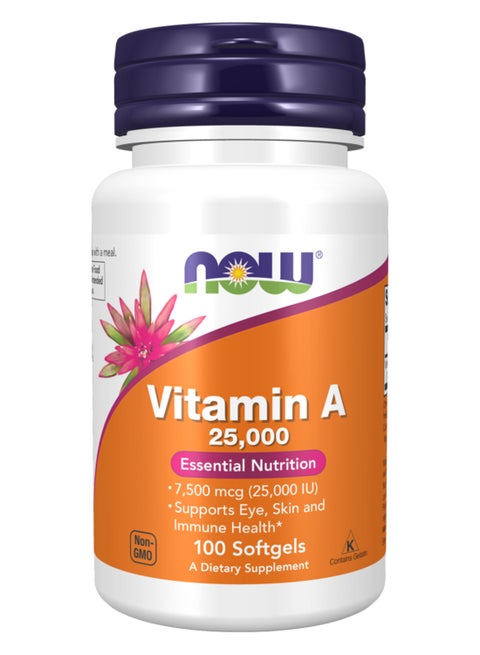 Vitamin A Supplement 25000 IU - 250 Softgels