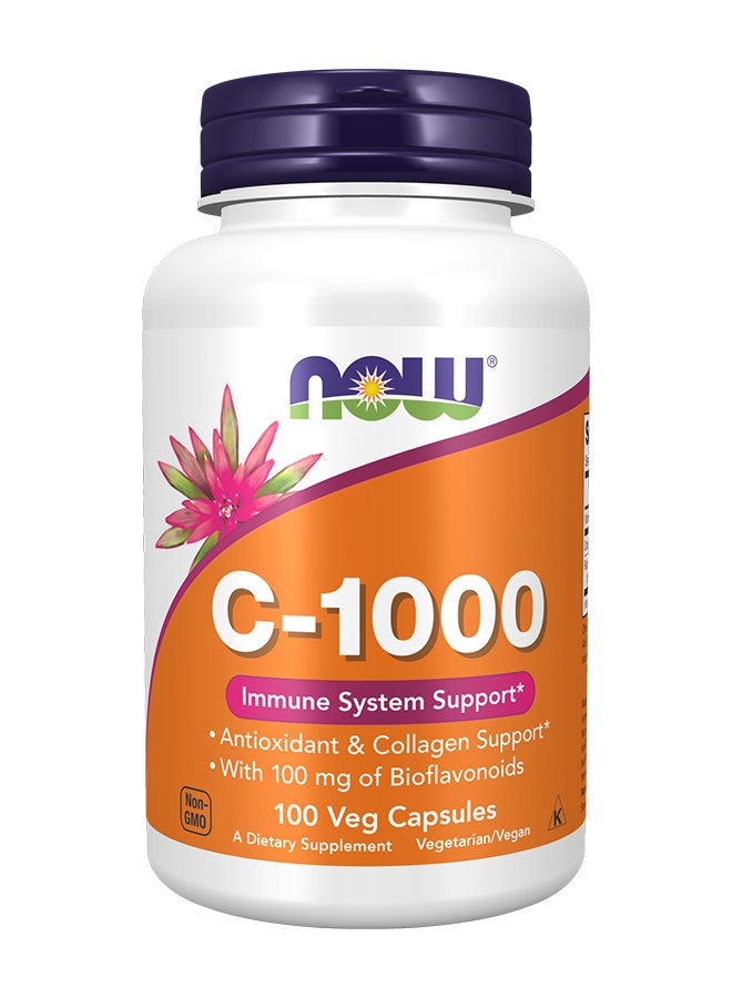 Now Foods C-1000 Antioxidant Protection Dietary Supplement - 100 Vegetarian Capsules  - Image 5