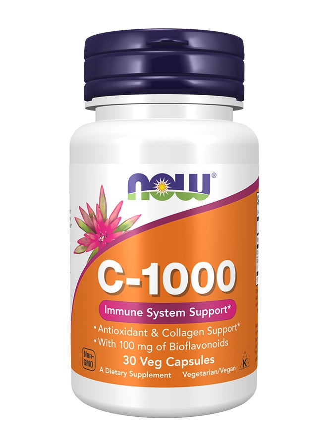 Now Foods C-1000 Antioxidant Protection Dietary Supplement - 100 Vegetarian Capsules  - Image 2