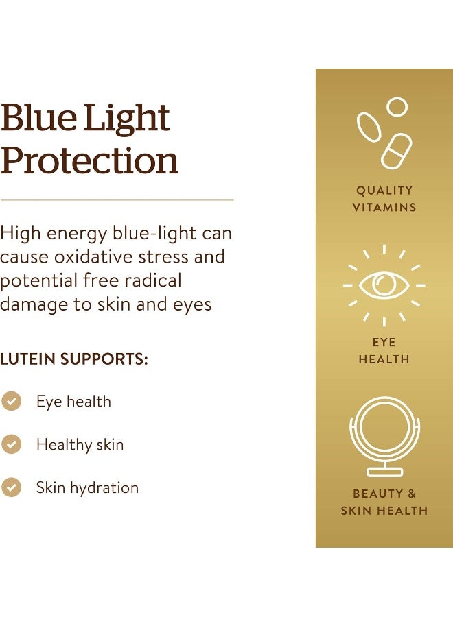 Solgar Lutein 40 mg, 30 Softgels - Image 5