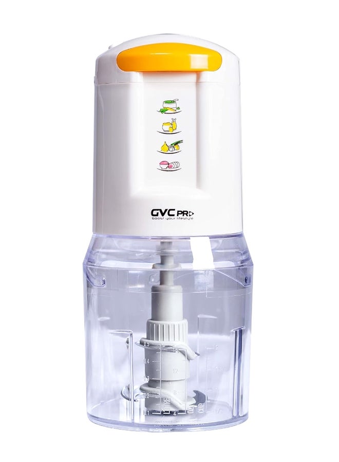 gvc pro - 2-Blade Onion Chopper 500 ml 450 W GVCH-712 Clear/Yellow - Image 1