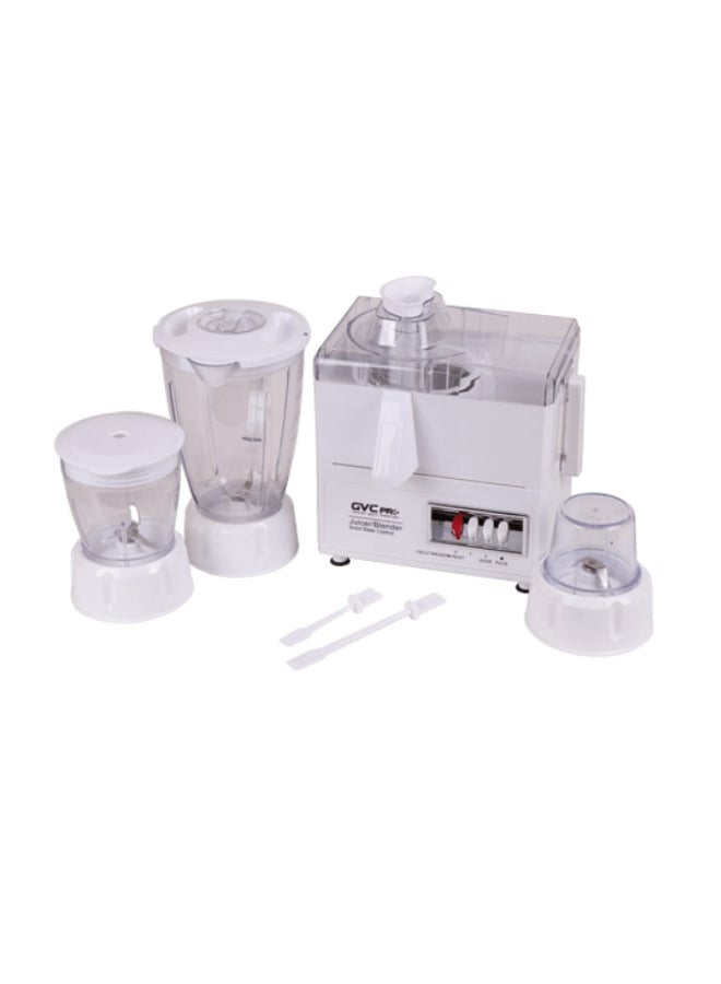 gvc pro Electric Juicer And Multi Blender 4 in1 400 W GVC-809 White/Clear  - Image 1