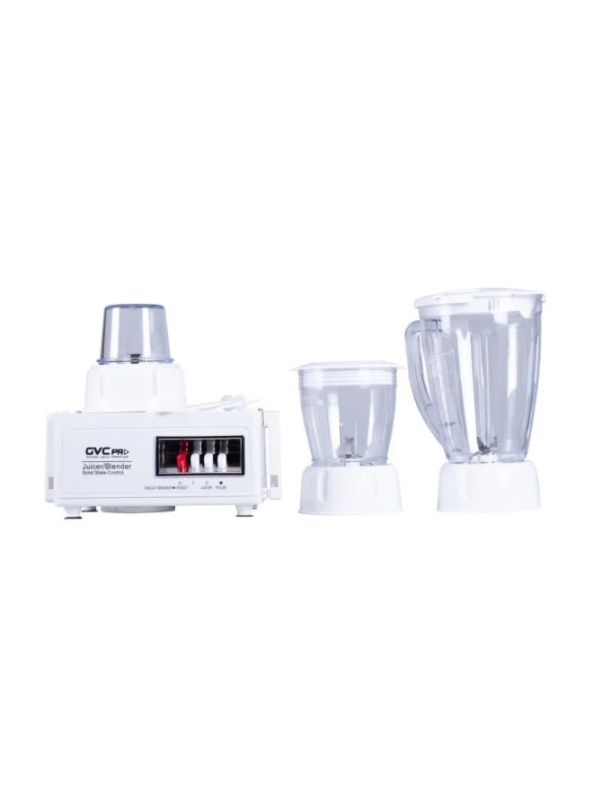 gvc pro Electric Juicer And Multi Blender 4 in1 400 W GVC-809 White/Clear  - Image 2