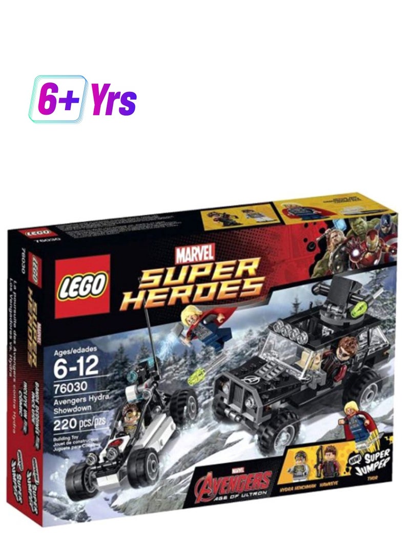 LEGO 76030 220-Piece Marvel Superheroes Avengers Hydra Showdown Building Set 76030 220 6+ Years  - Image 1