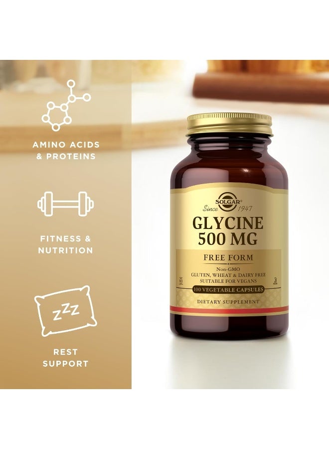 Solgar Glycine Dietary Supplement 100 Capsules - Image 4