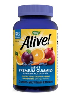 Nature's Way Alive! Gummy Vitamins Dietary Supplement - 75 Gummies  - Image 3