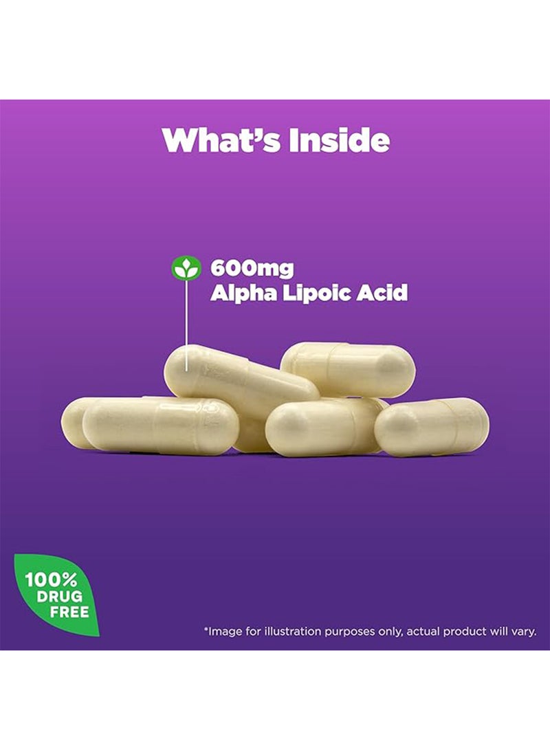 مكمل غذائي بحمض ألفا ليبويك - 30 كبسولة - Image 3