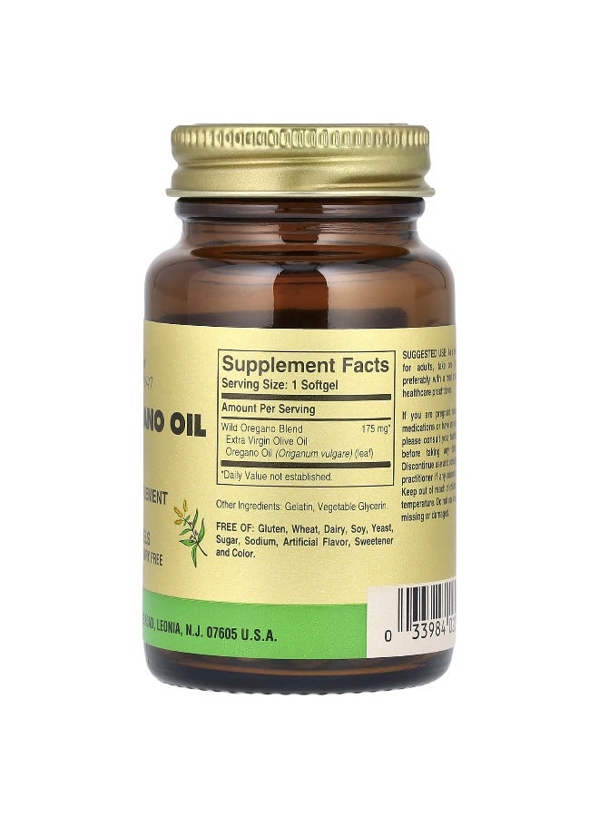 Solgar Wild Oregano Oil, 60 Softgels  - Image 3