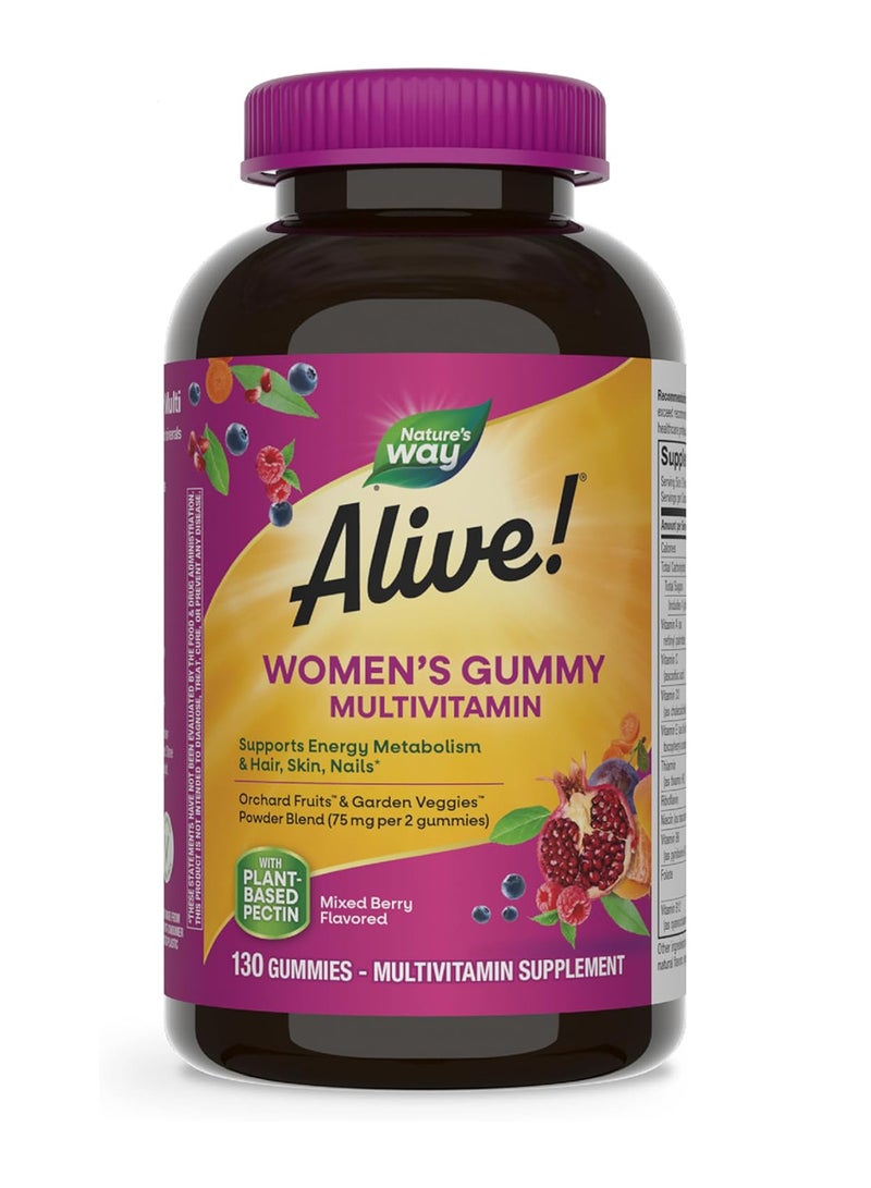 Alive! Women's Gummy Vitamins 75mg - 130 Gummies - pnsku/N32925477A/45/_/1710582637/1a865d6f-a9b8-43f2-a8e7-fc1b097bc7fa