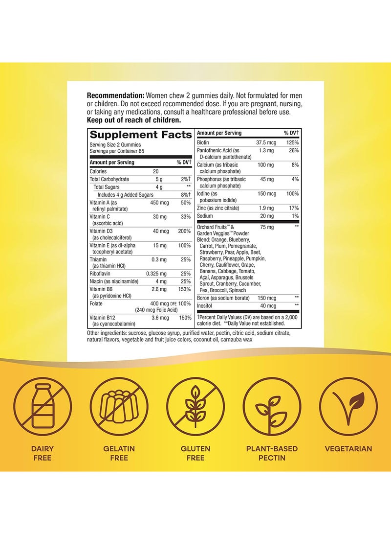 Alive! Women's Gummy Vitamins 75mg - 130 Gummies - pnsku/N32925477A/45/_/1710582712/bd544523-f703-4756-9a8e-ac06dab15e2a