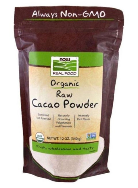 مسحوق الكاكاو الخام العضوي 340جرام