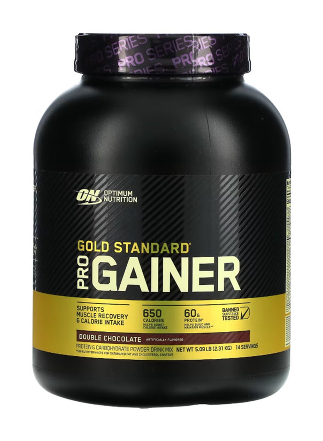 Optimum Nutrition Pro Gainer High Protein Double Chocolate, 5.09 lb (2. ...
