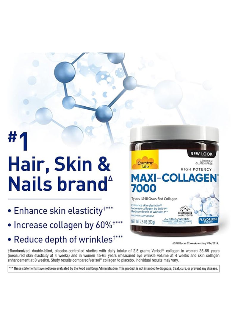 Country Life - Country Life Maxi-Collagen  Biotin Dietary Supplement (705 Oz) - Image 1