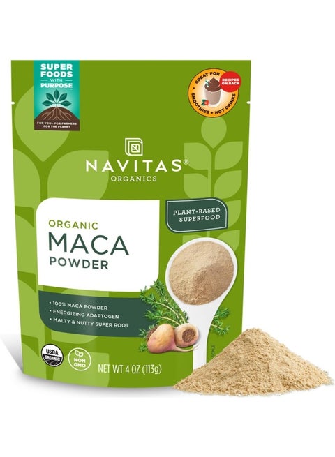 Organic Maca Powder, 4 oz Packaging May Vary