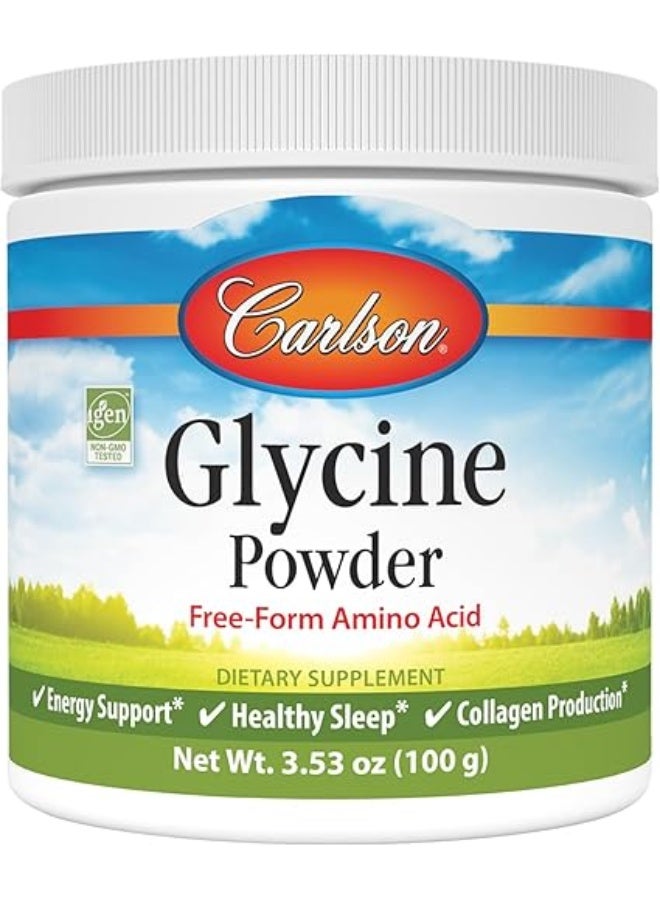 Carlson Glycine Amino Acid Powder 100g - Image 1