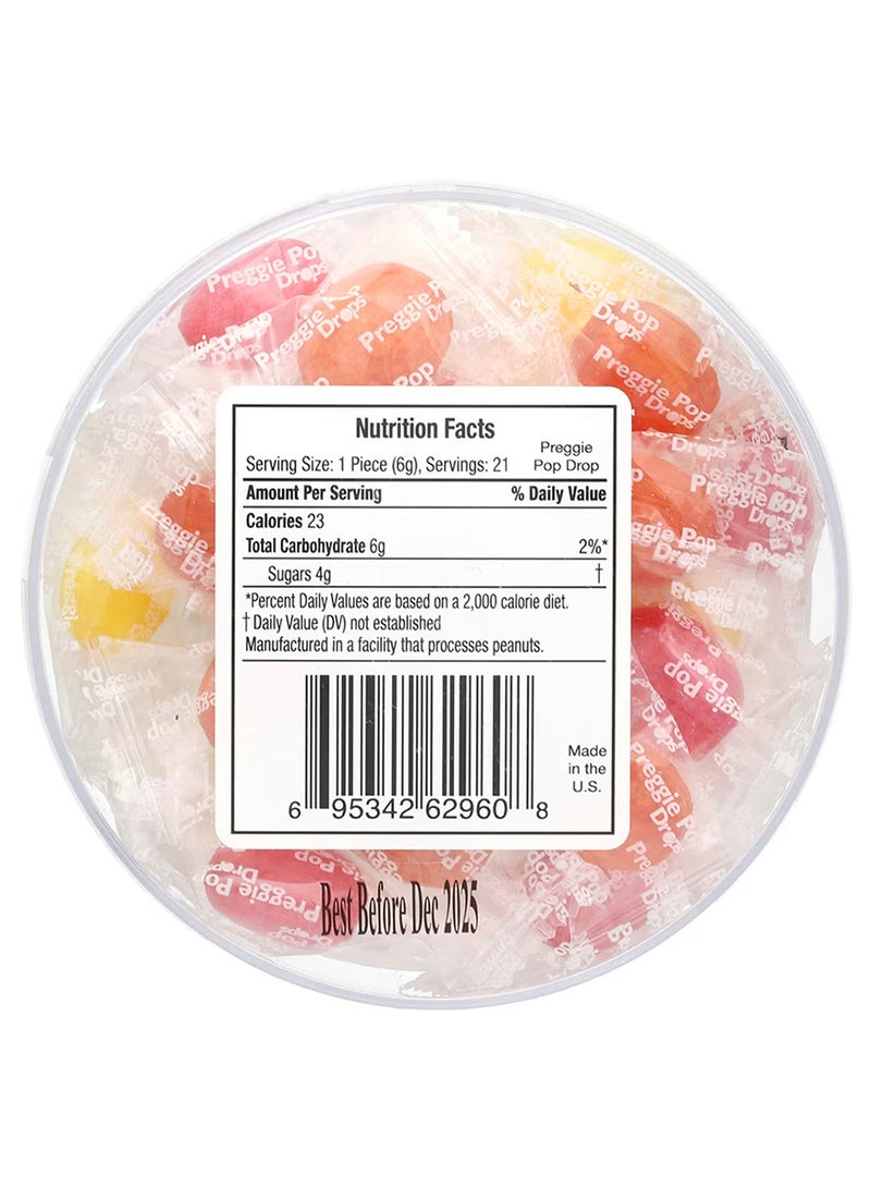 Three Lollies Preggie Pop Drops - Sour Fruits - 21 Piece  - Image 2