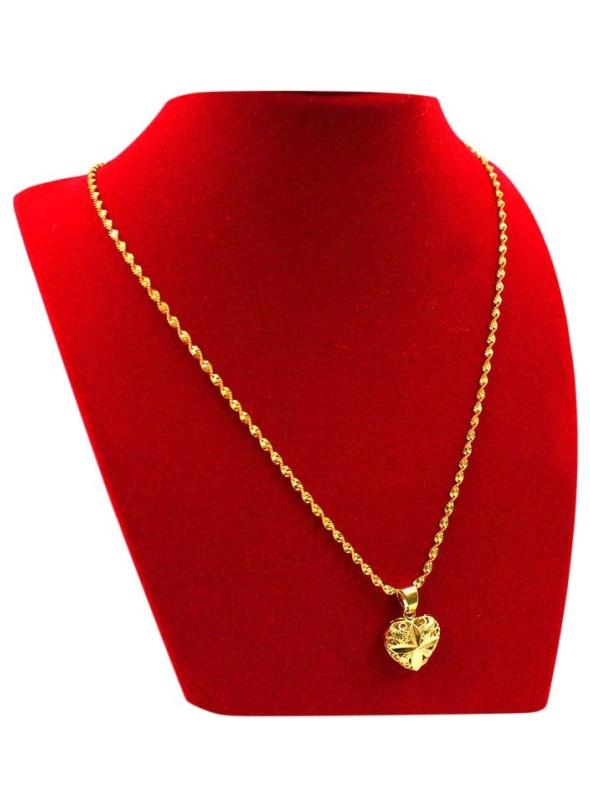 قلادة بدلاية ومطلية بذهب عيار 18 قيراط - Image 1