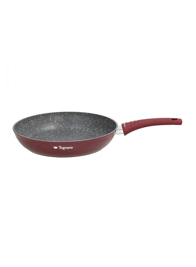 Tognana - Full-Induction Scratch-Resistant Frypan Burgundy 20cm - Image 1