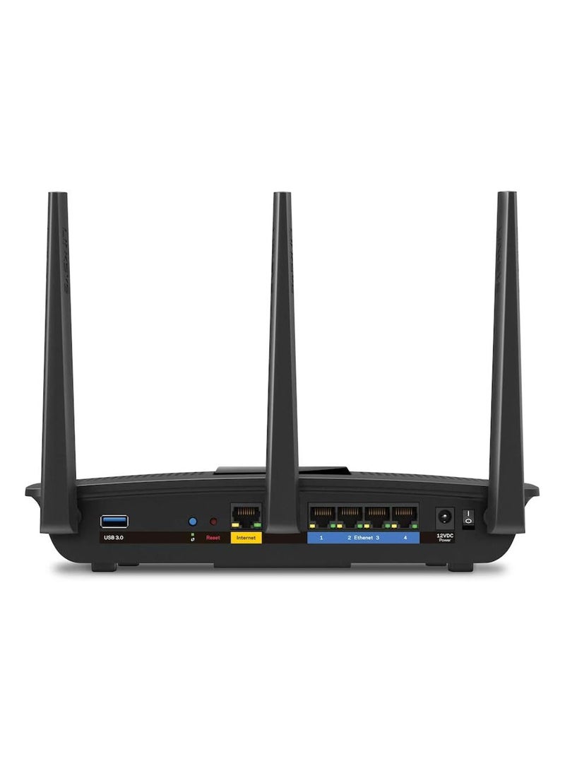LINKSYS Ea7300 Max-Stream Ac1750 Mu-Mimo Dual-Band Wifi Router (4 Gigabit Ethernet Ports, 4K Uhd Streaming & Gaming) Black - Image 2