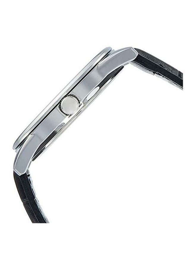 CASIO Men's Enticer Water Resistant Analog Watch MTP-V005L-1BUDF - 47 mm - Black - Image 3