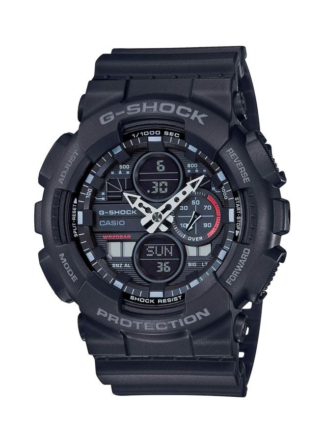G-SHOCK Men's Water Resistant Analog+Digital Watch GA-140-1A1DR - Image 1