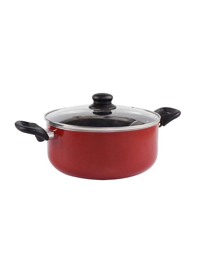BLACKSTONE Non Stick Cooking Pot Red 26cm  - Image 1