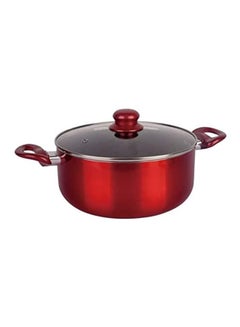 BLACKSTONE Non Stick Cooking Pot Red 34cm 