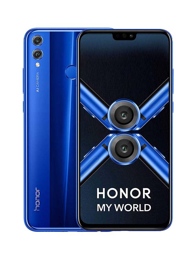 Honor 8X Dual SIM Blue 6GB RAM 128 GB 4G LTE - Image 1